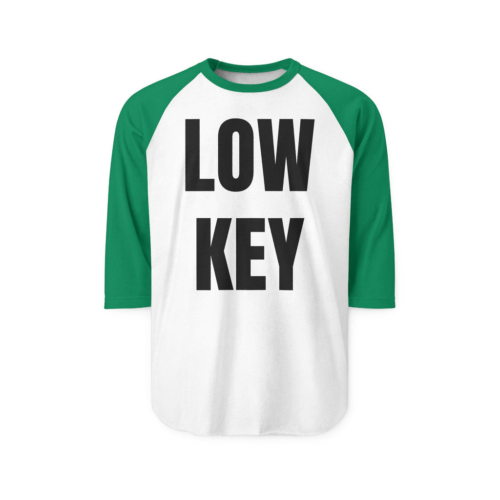 LOW KEY Trendy Unisex Baseball Tee