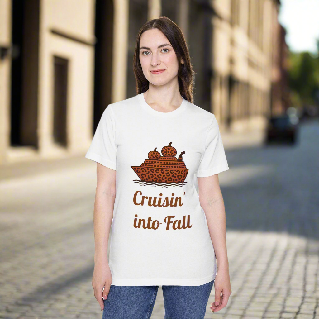 T-Shirt Pumpkin Cruise Ship 'Cruisin' into Fall'