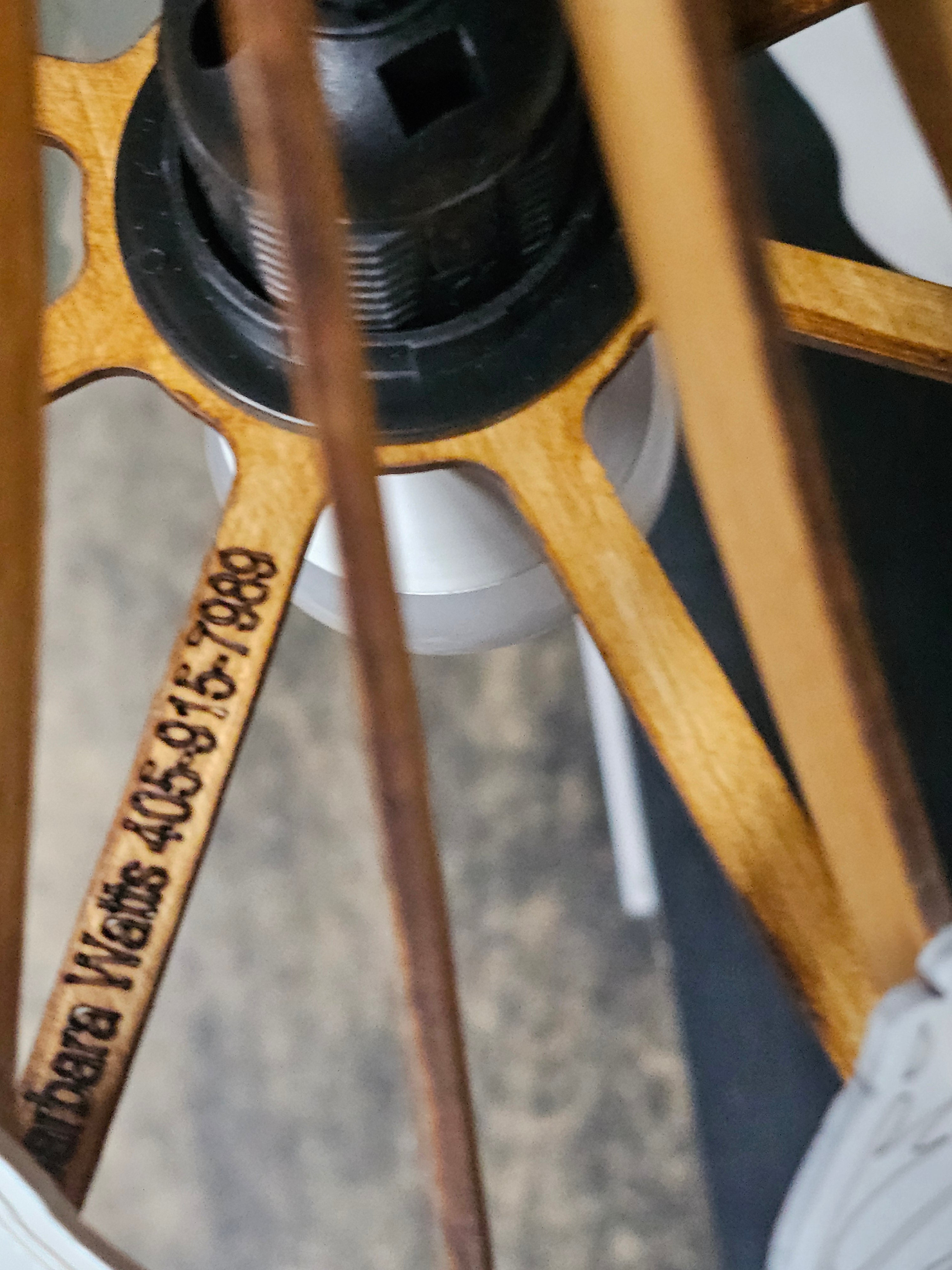 Custom Wood Pendant Light